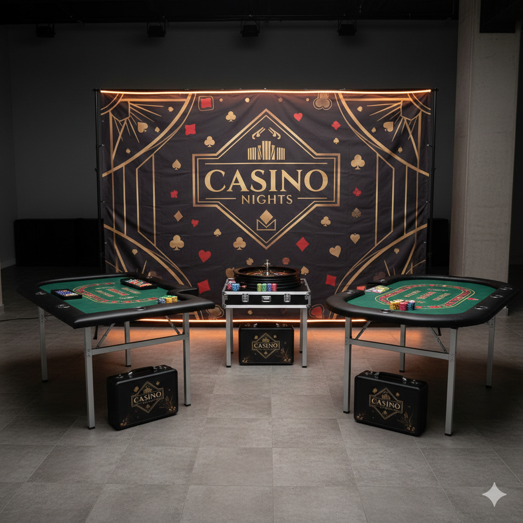 Aluguel de cassino em jundiaí! festas temáticas com cassino!